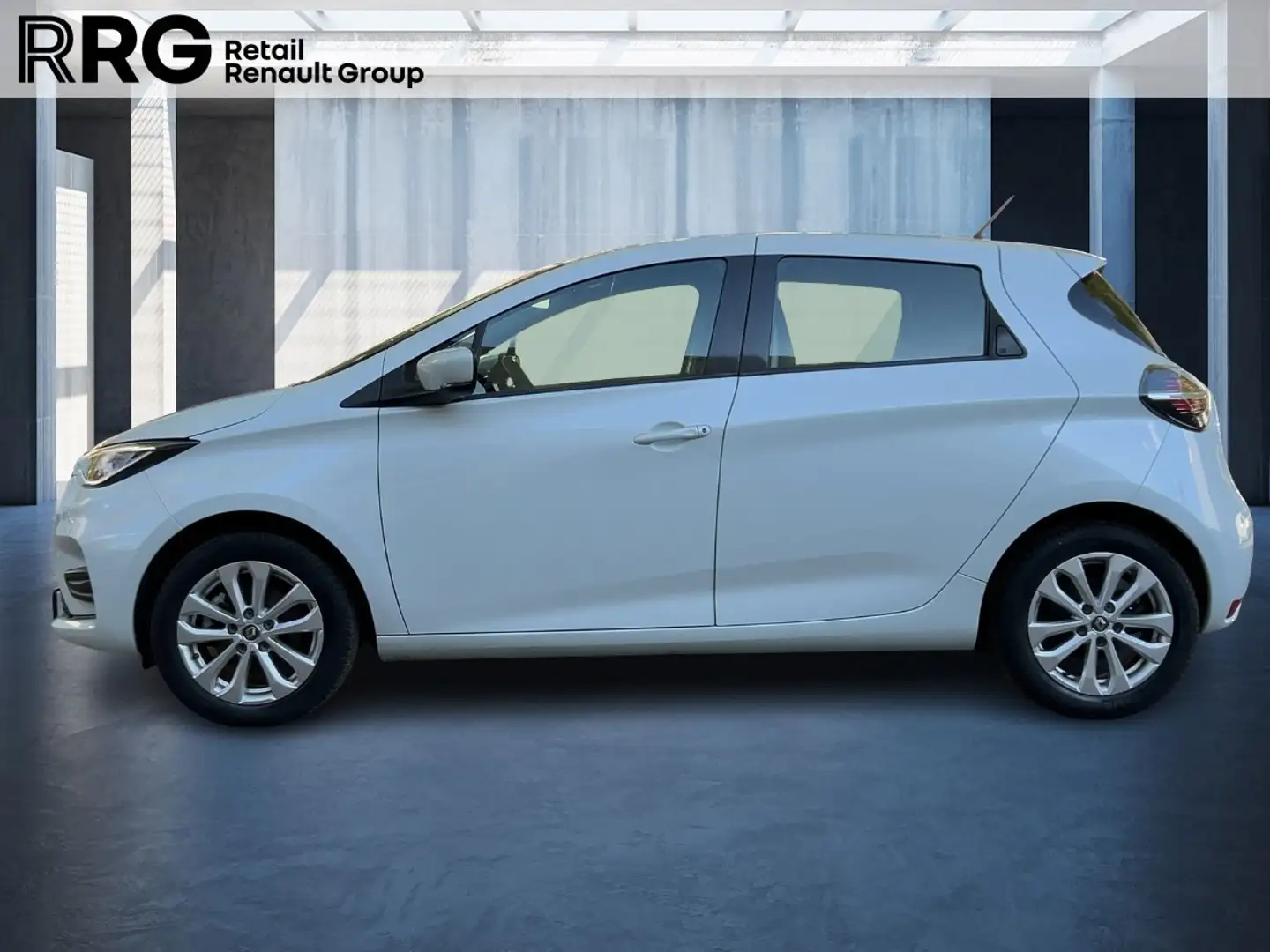 Renault ZOE Zoe R110 Z.E. 50 Experience Batteriekauf  Klima + Ganzjahresreifen + DAB Weiß - 2