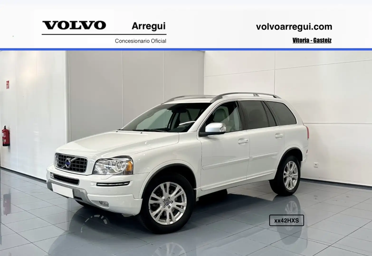 Volvo XC90 D5 Summum 7pl. AWD Aut. 200 Blanco - 1