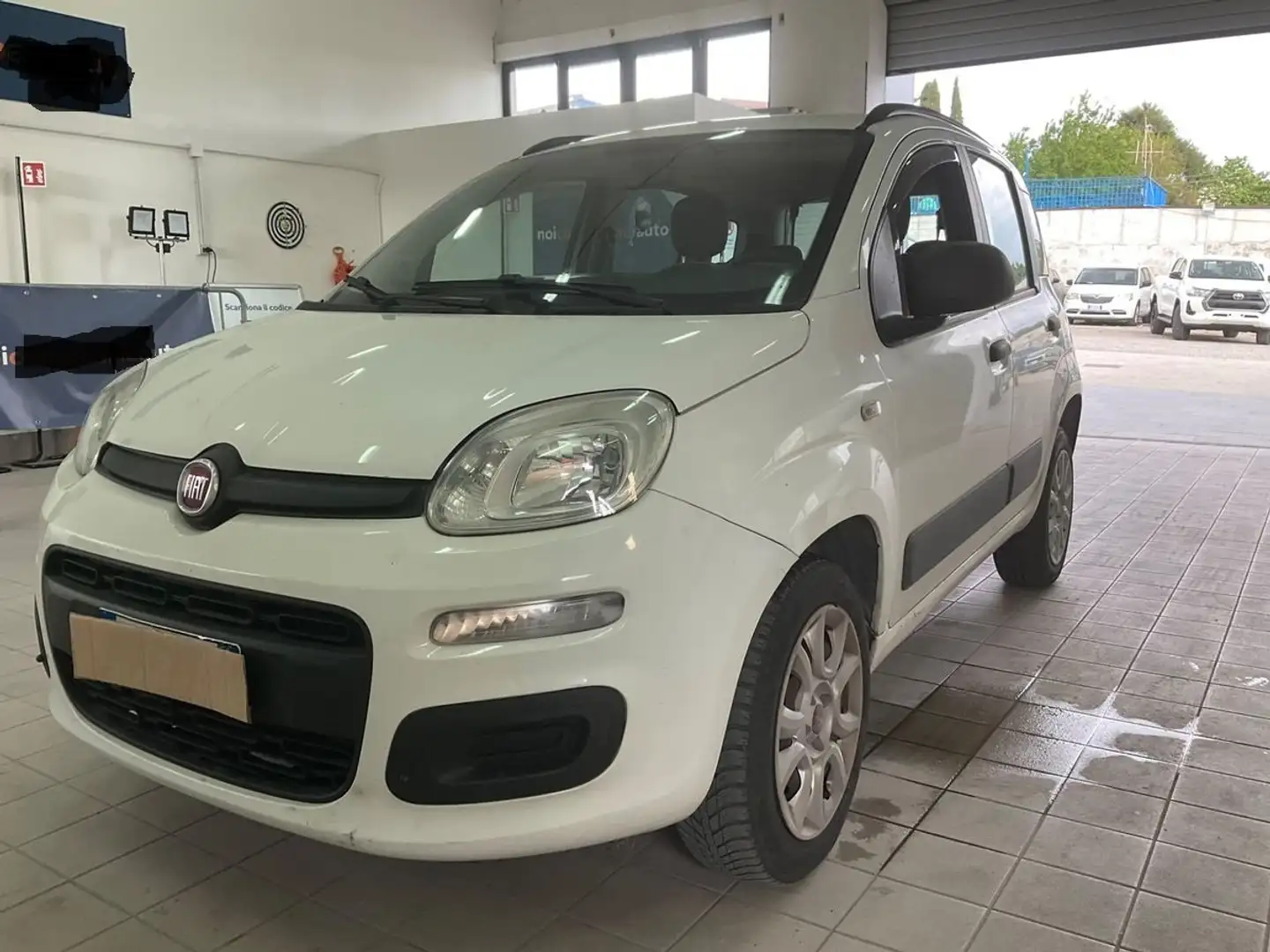 Fiat Panda Panda 0.9 t.air t. natural power Easy 80cv Blanc - 1