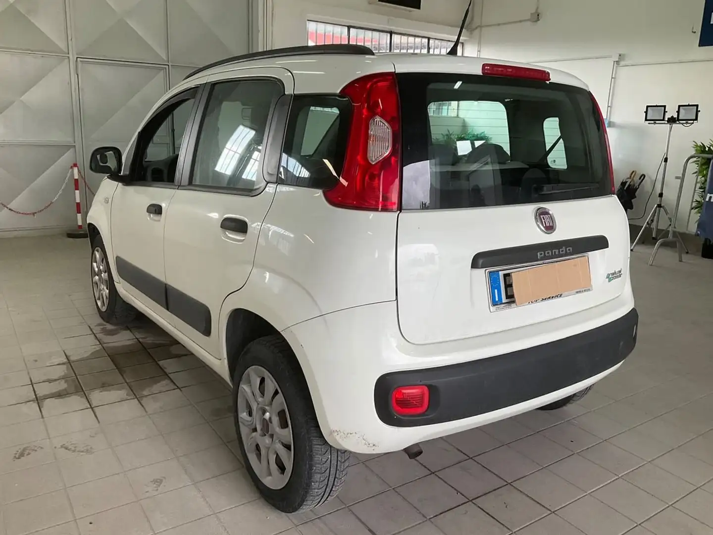 Fiat Panda Panda 0.9 t.air t. natural power Easy 80cv Blanc - 2