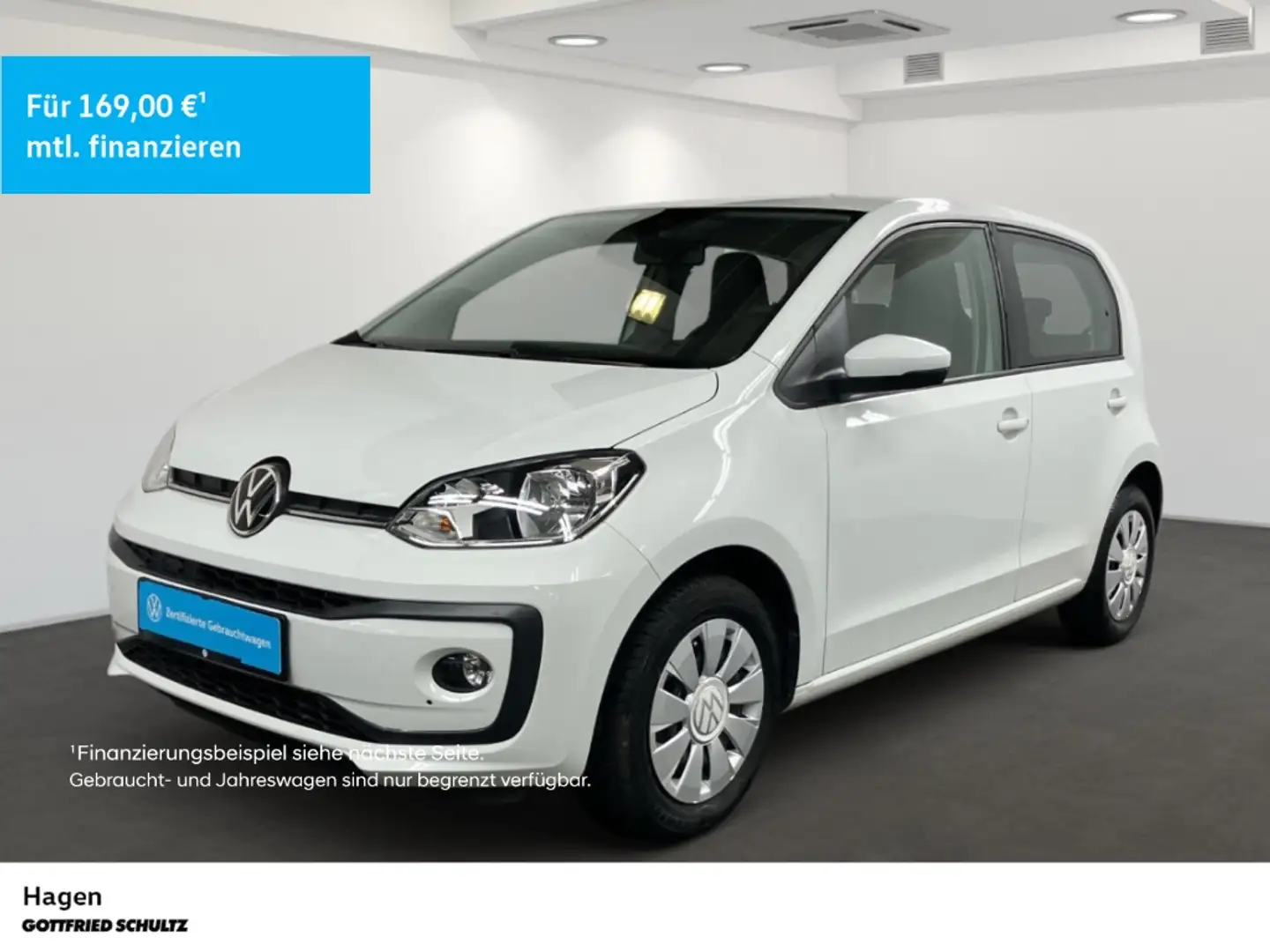 Volkswagen up! 1.0 MPI PHONE FSE GRA SHZ KLIMA KAMERA Weiß - 1