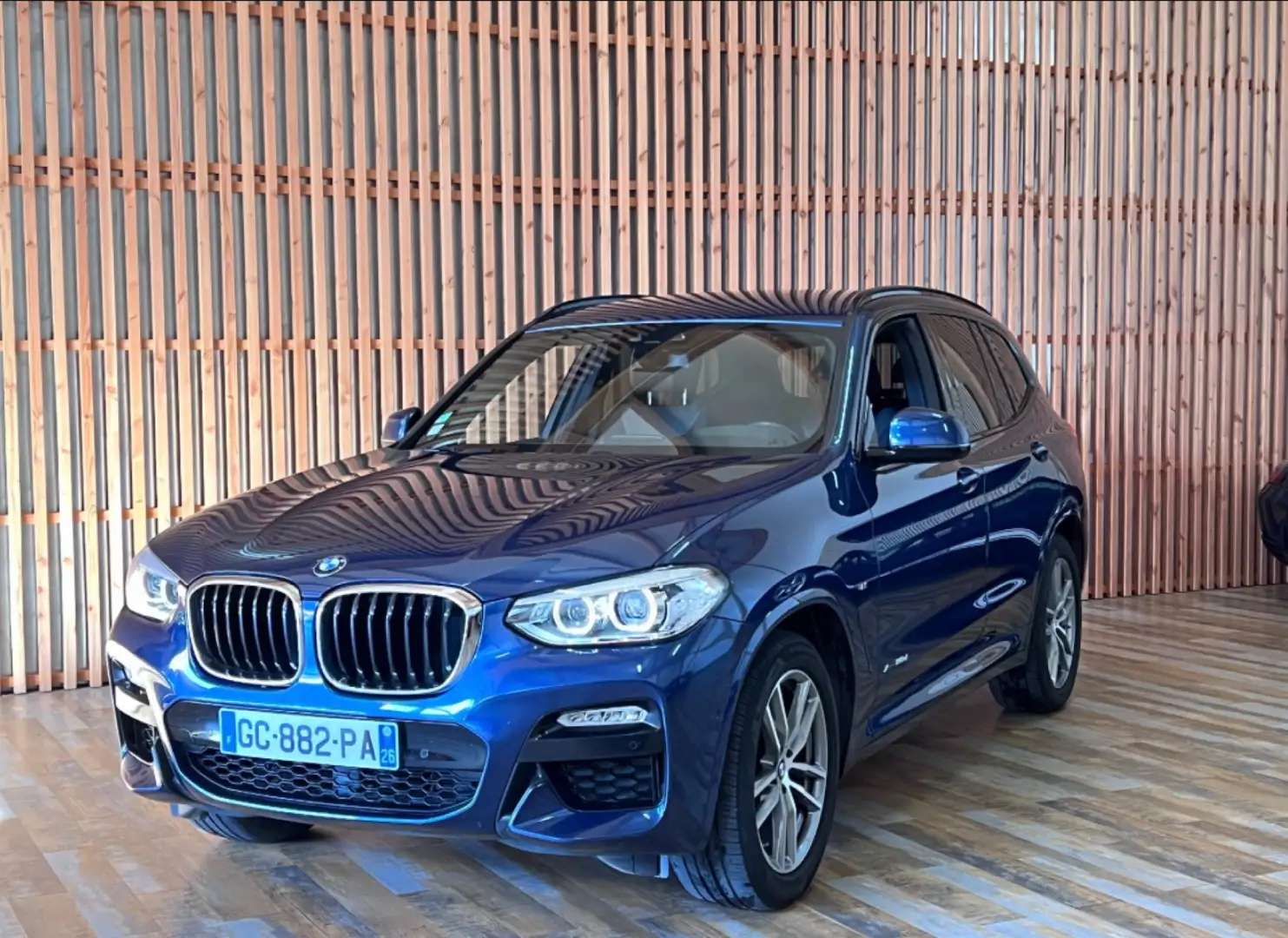 BMW X3 M xDrive20d 190ch BVA8 Sport Kék - 1