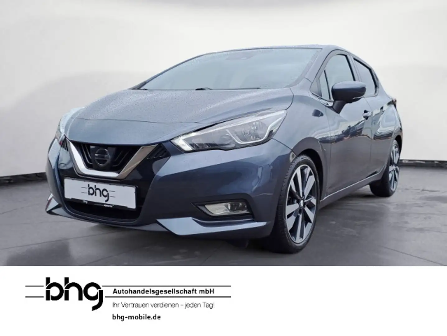 Nissan Micra DIG-T 117 Tekna BOSE GRA Klimaautomatik Grau - 1