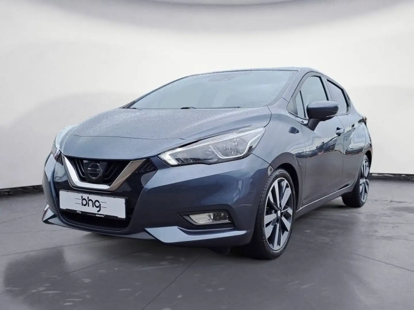 Nissan Micra DIG-T 117 Tekna BOSE GRA Klimaautomatik Grijs - 2