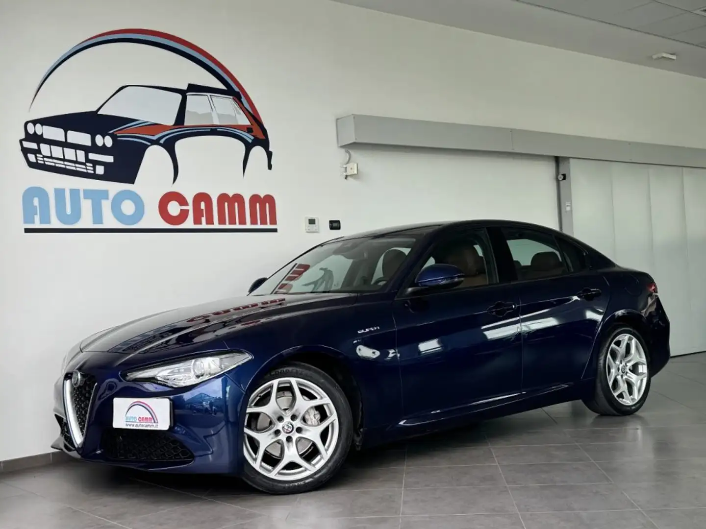 Alfa Romeo Giulia 2.0 Turbo 200 CV AT8 SUPER Blu/Azzurro - 1