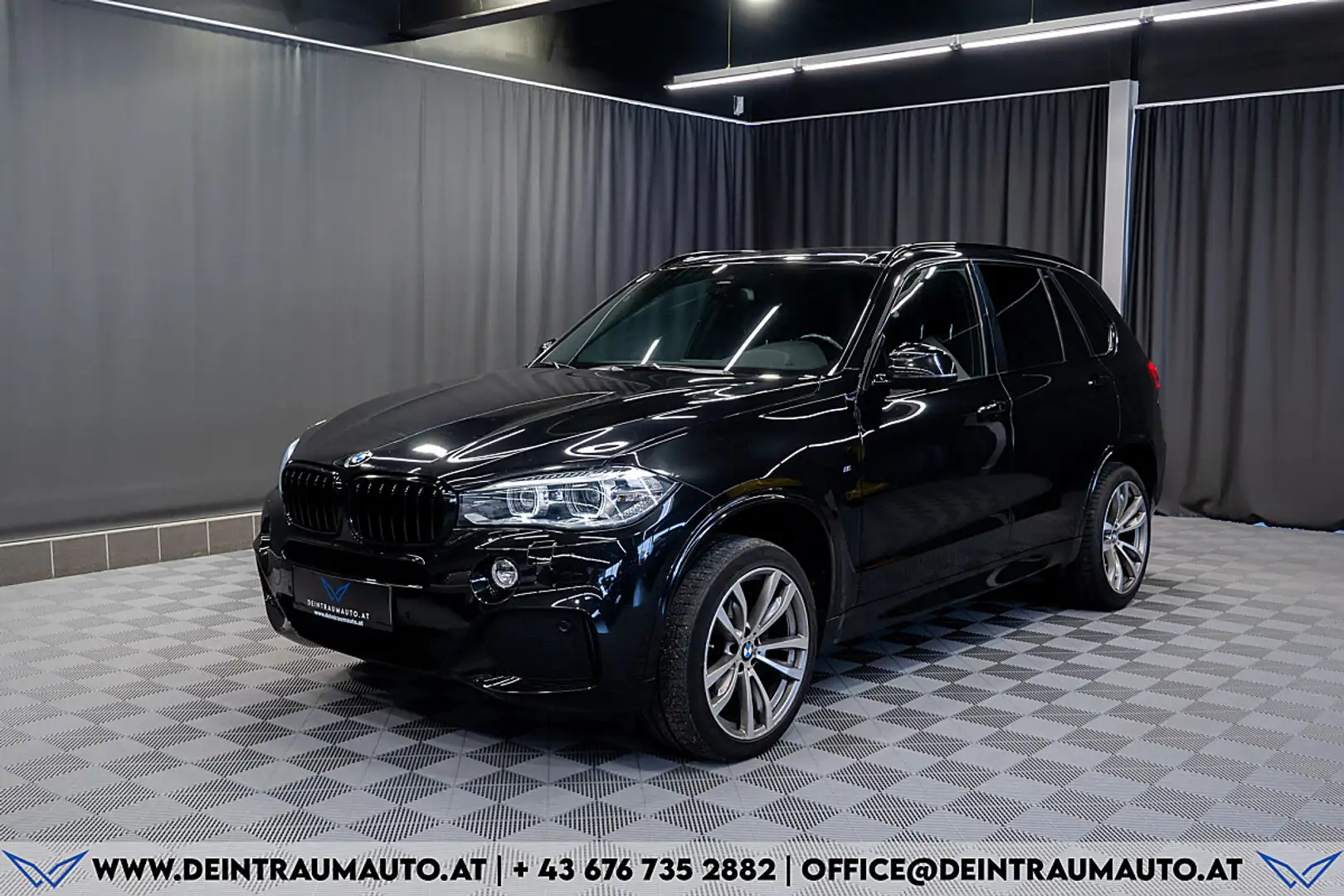 BMW X5 xDrive30d Österreich-Paket Aut.*M-PAKET+AHK*R-K... Schwarz - 1