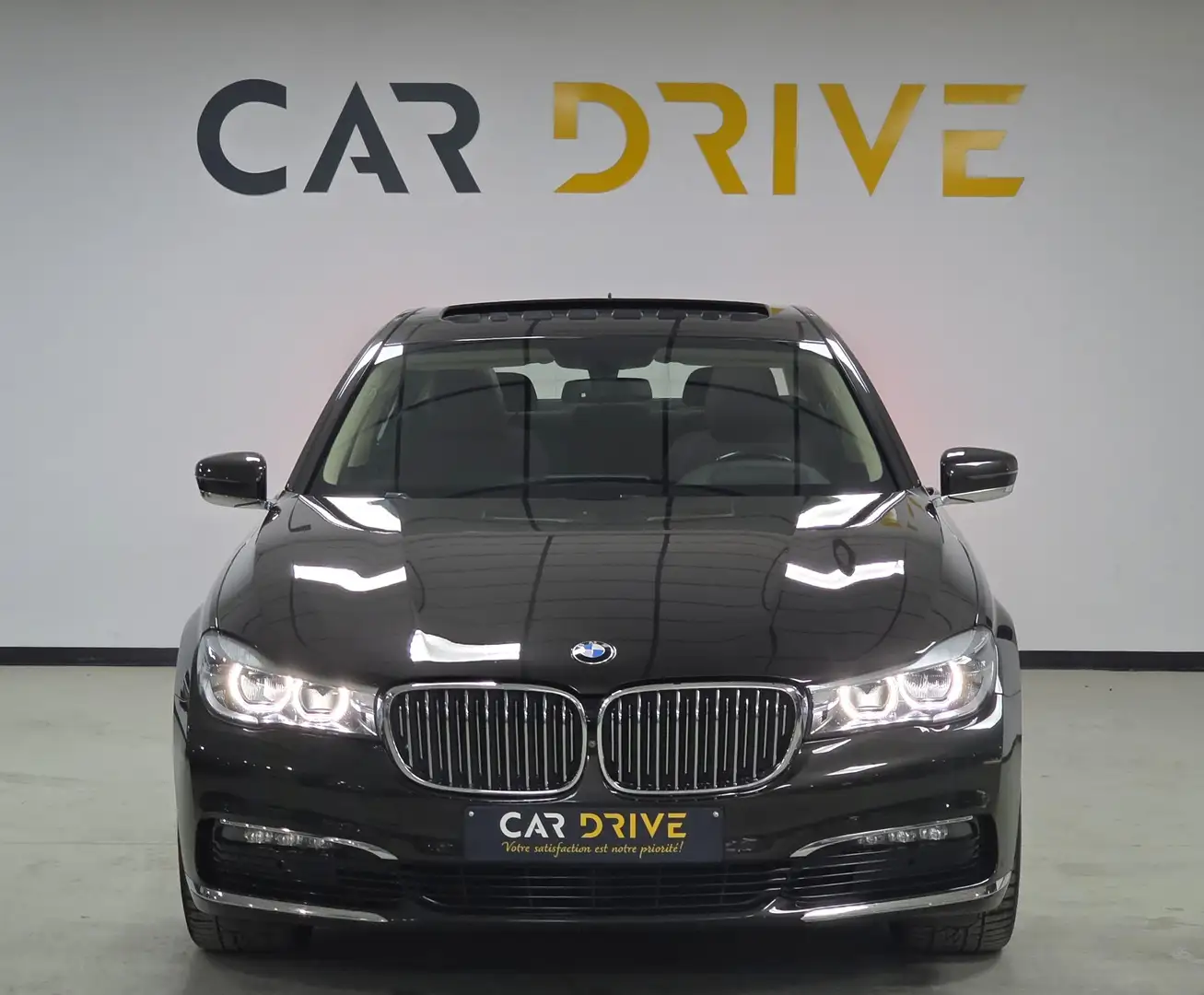 BMW 725 dA TOIT OUV/CAMERA 360/SUSP PNEUMATIQUE/FULL OPT Brun - 2