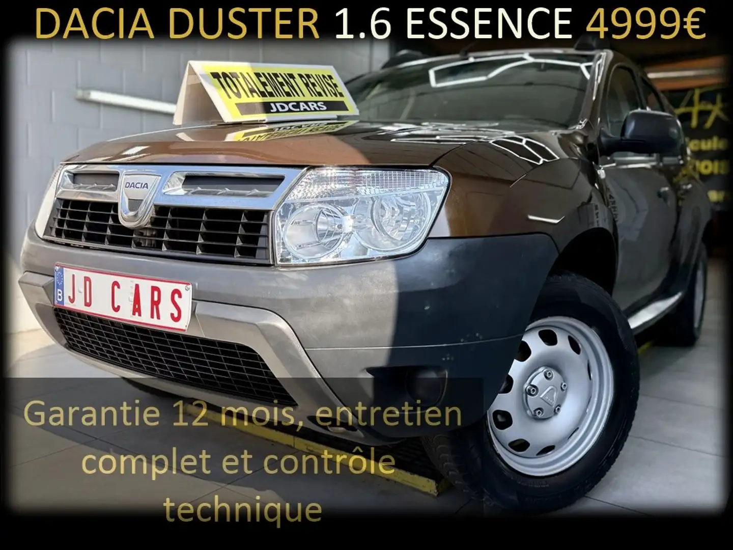 Dacia Duster Duster 1.6i 4x2 ‼️GARANTIE 1 AN CTOK‼️ Brun - 1
