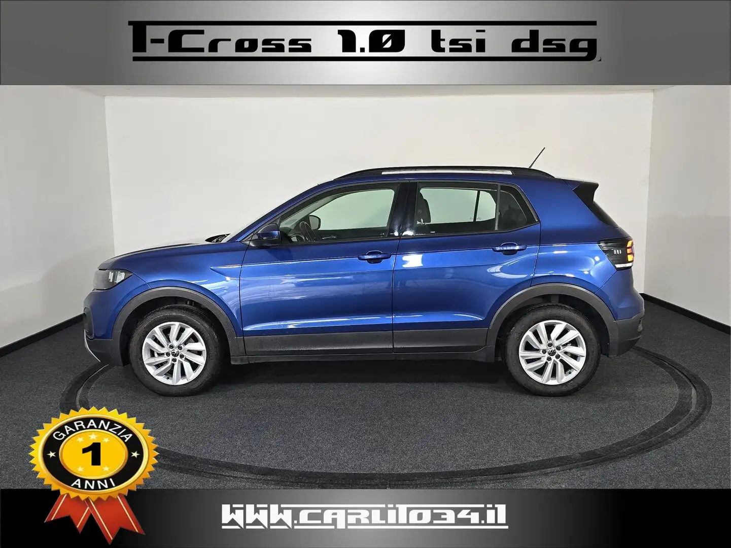 Volkswagen T-Cross 1.0 tsi Advanced 110cv dsg Blau - 2
