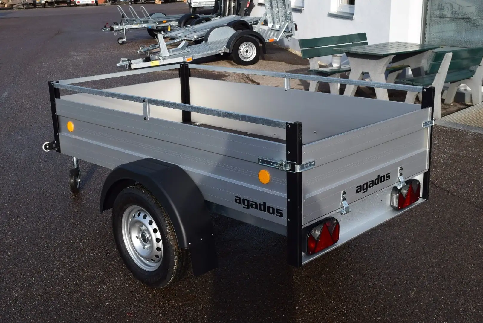 Agados ALUX 3 - 750kg Alu 206x110 Transportanhänger TOP - 1