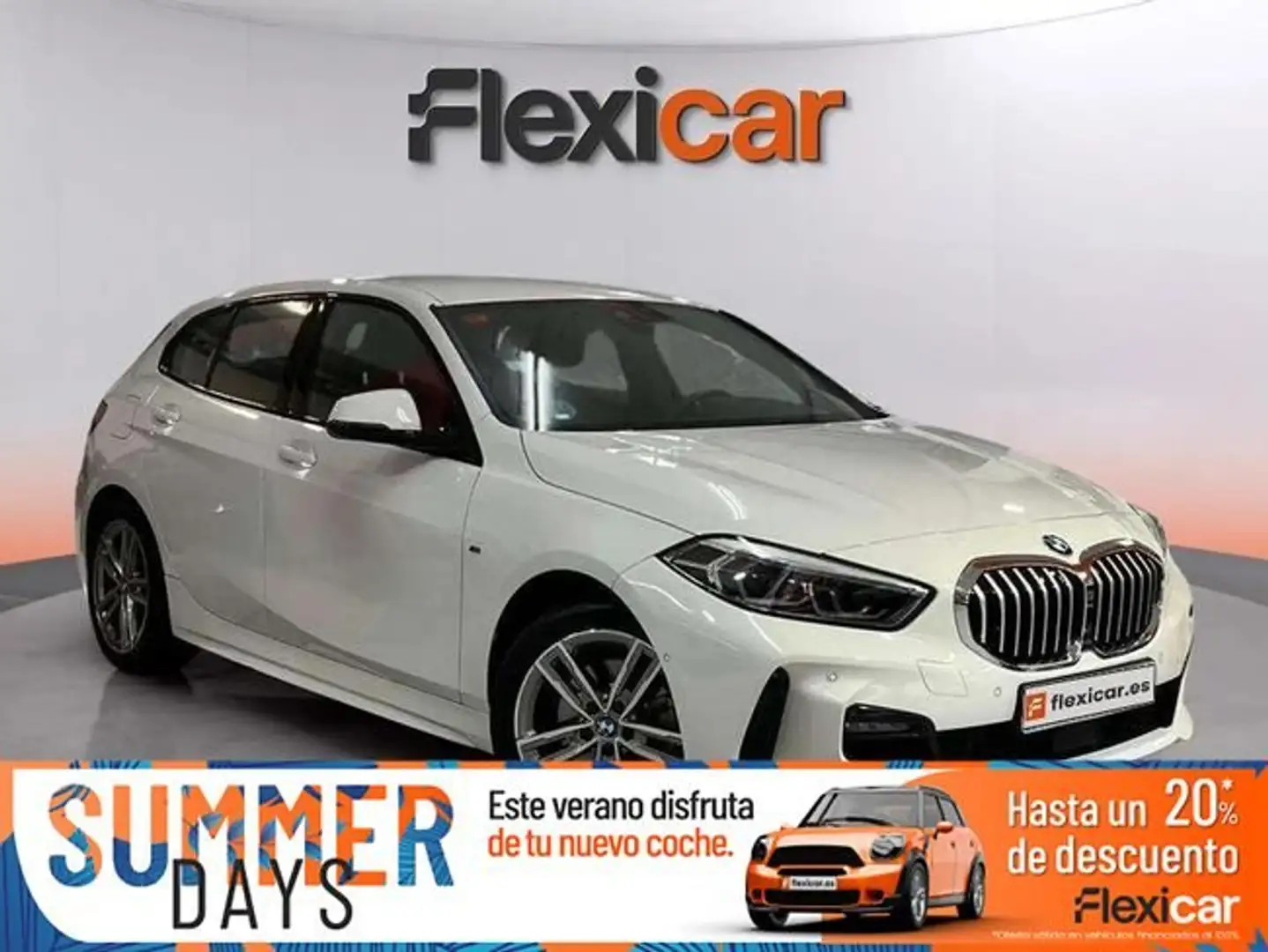 BMW 118 118d Business Auto. Blanco - 1