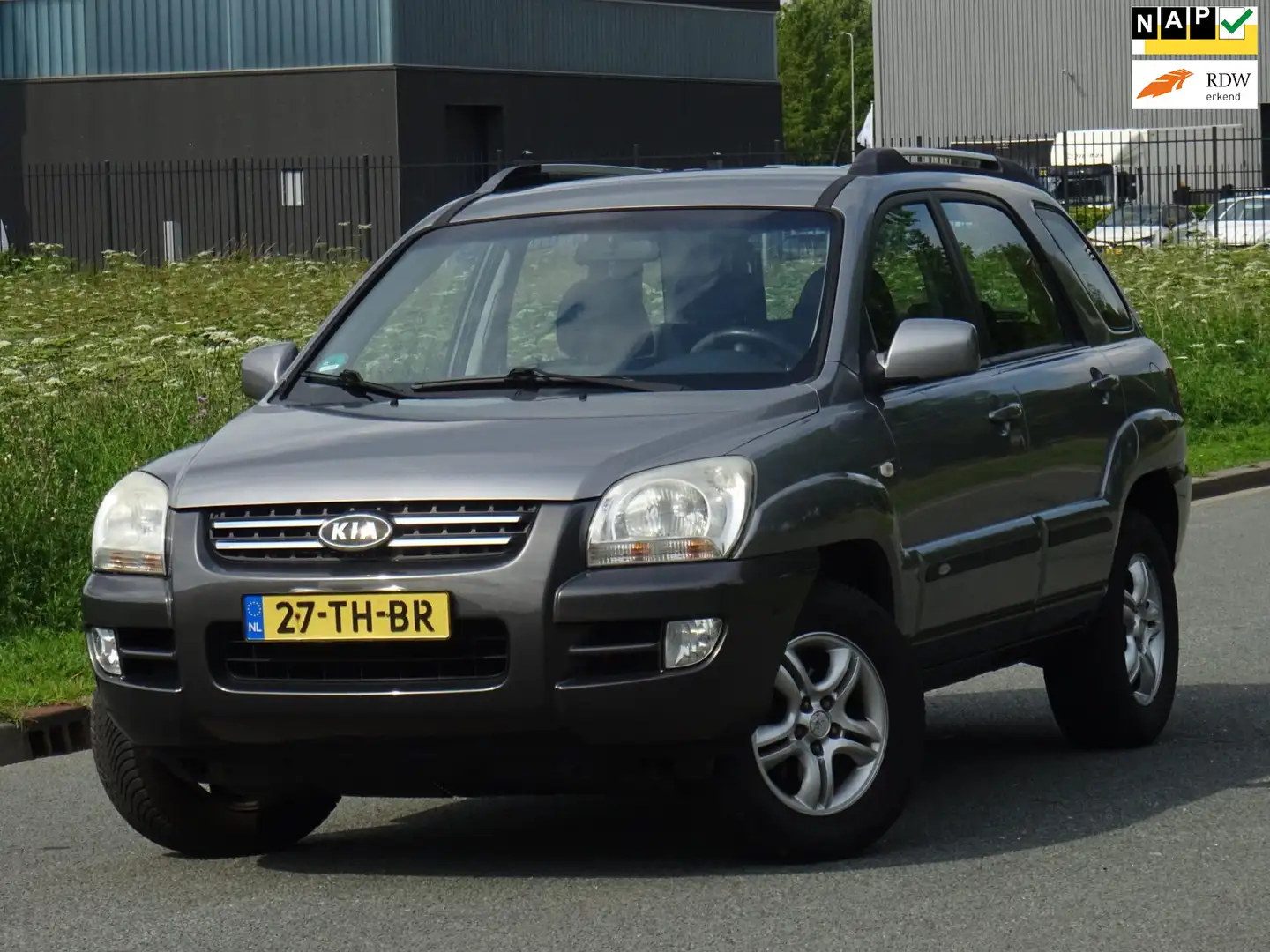 Kia Sportage 2.0 CVVT Executive NAP/LEER/CLIMA/CRUISE/NW APK Gri - 1