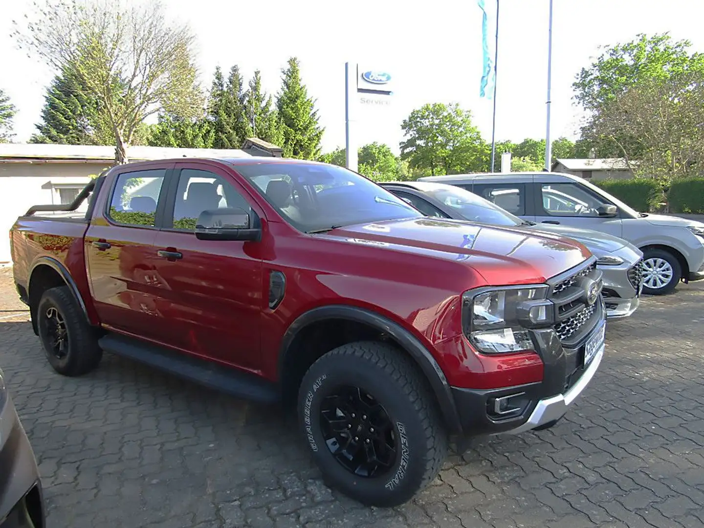 Ford Ranger Tremor e-4WD Doppelkabine Navi SHZ AHK Rot - 2