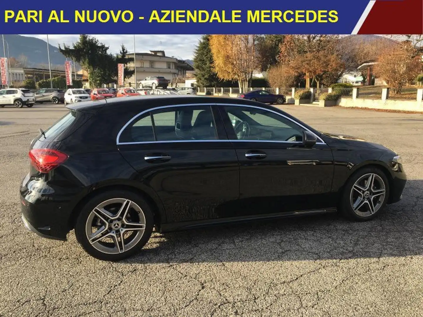 Mercedes-Benz A 180 A 180 d Automatic AMG Line Advanced Plus PARI AL NUOVO Schwarz - 2