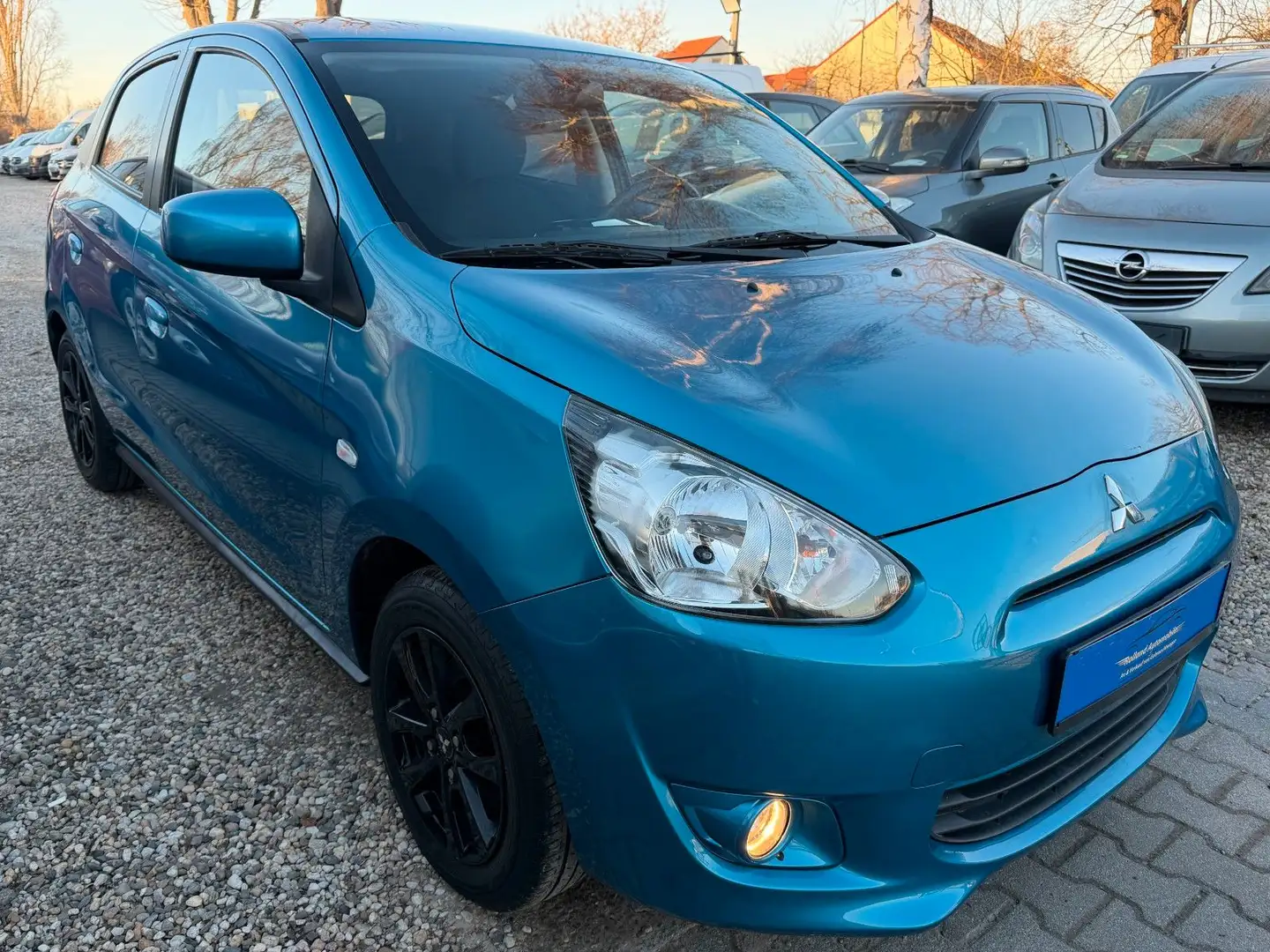 Mitsubishi Space Star Diamant*1.HD*26.TKM*Klima*SHZ*TÜV NEU Blau - 2