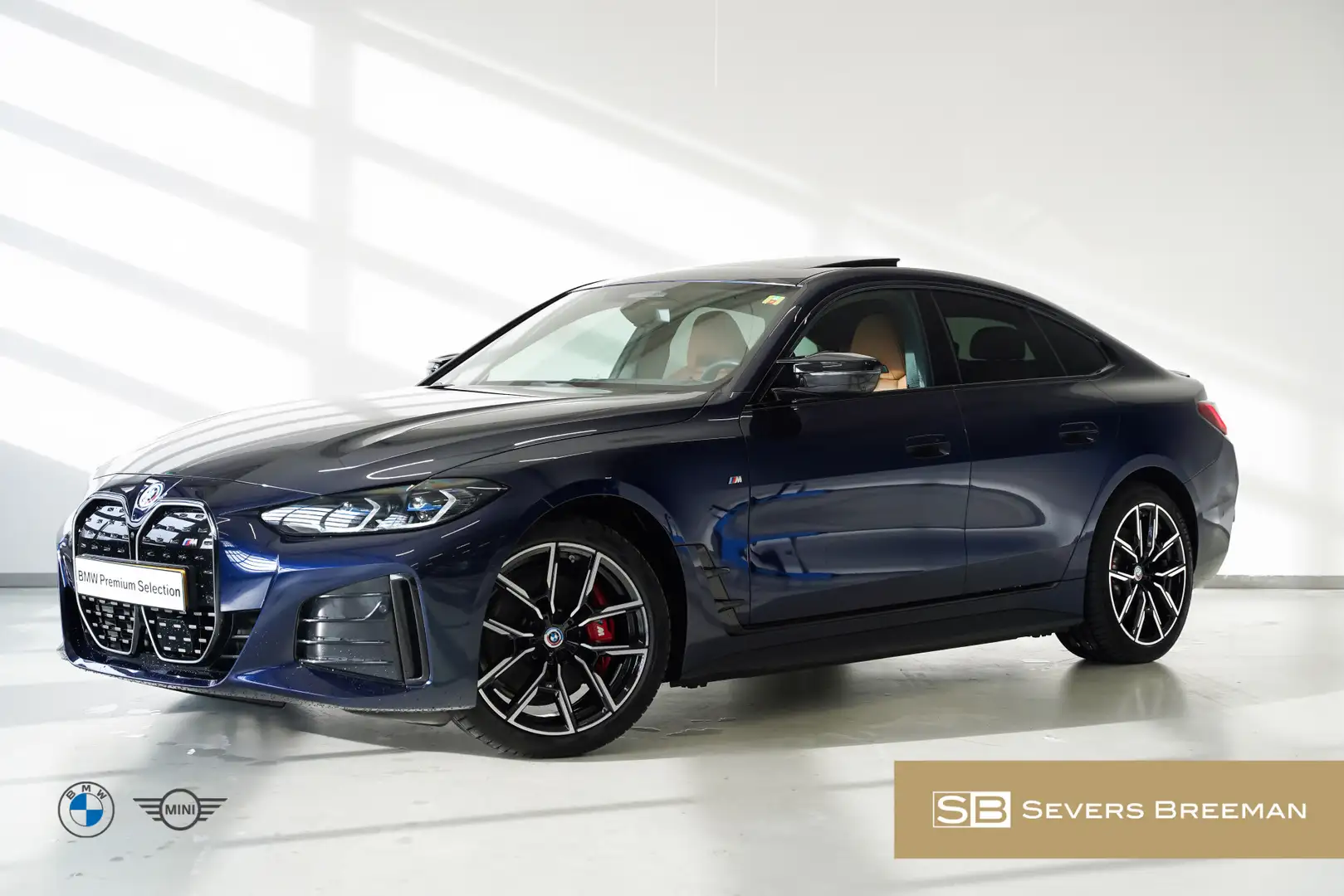 BMW i4 M50 High Executive M Sportpakket Pro Blau - 1