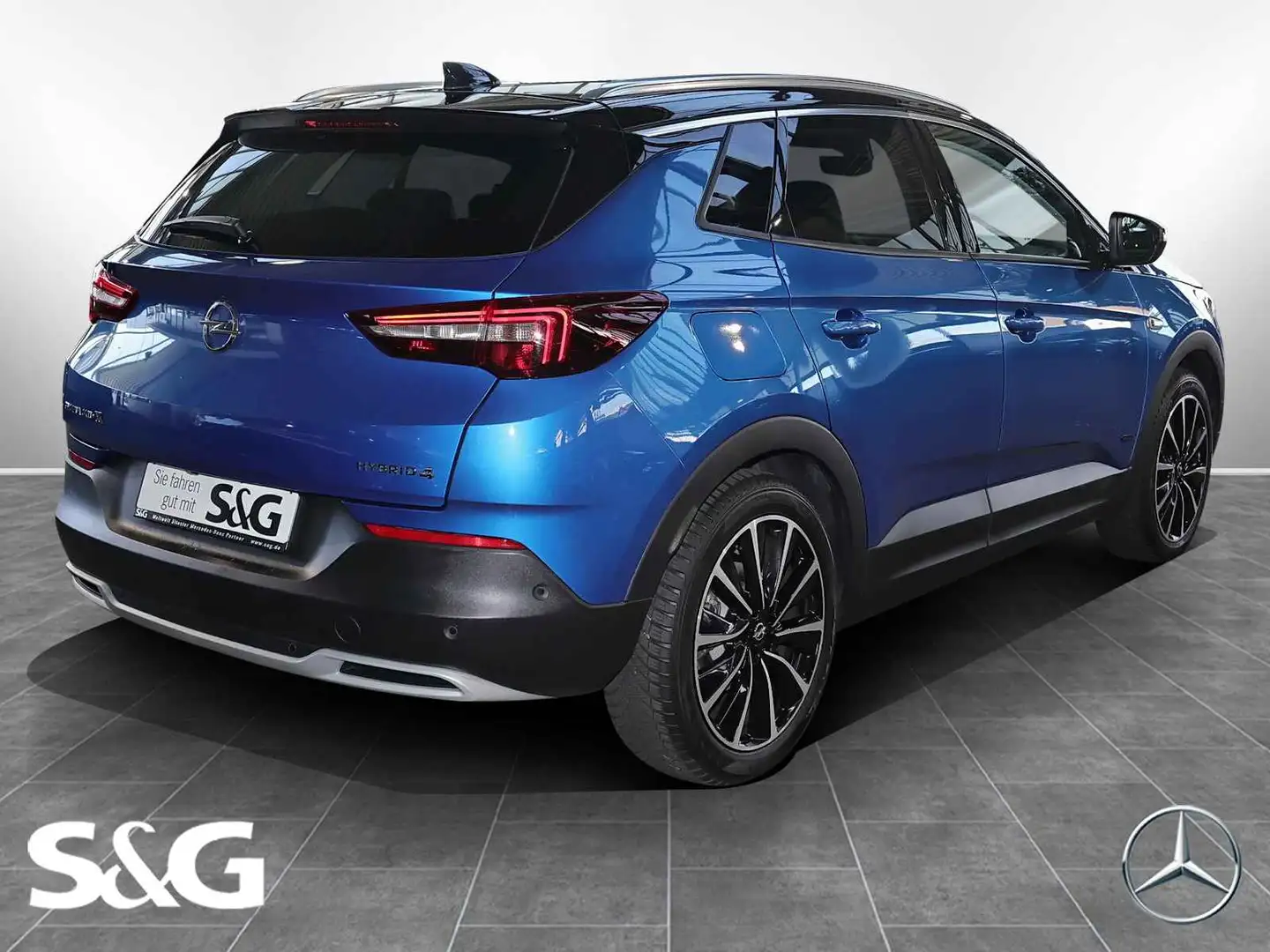 Opel Grandland X Ultimate 1.6 Turbo AHK+19 ZOLL+360° Niebieski - 2