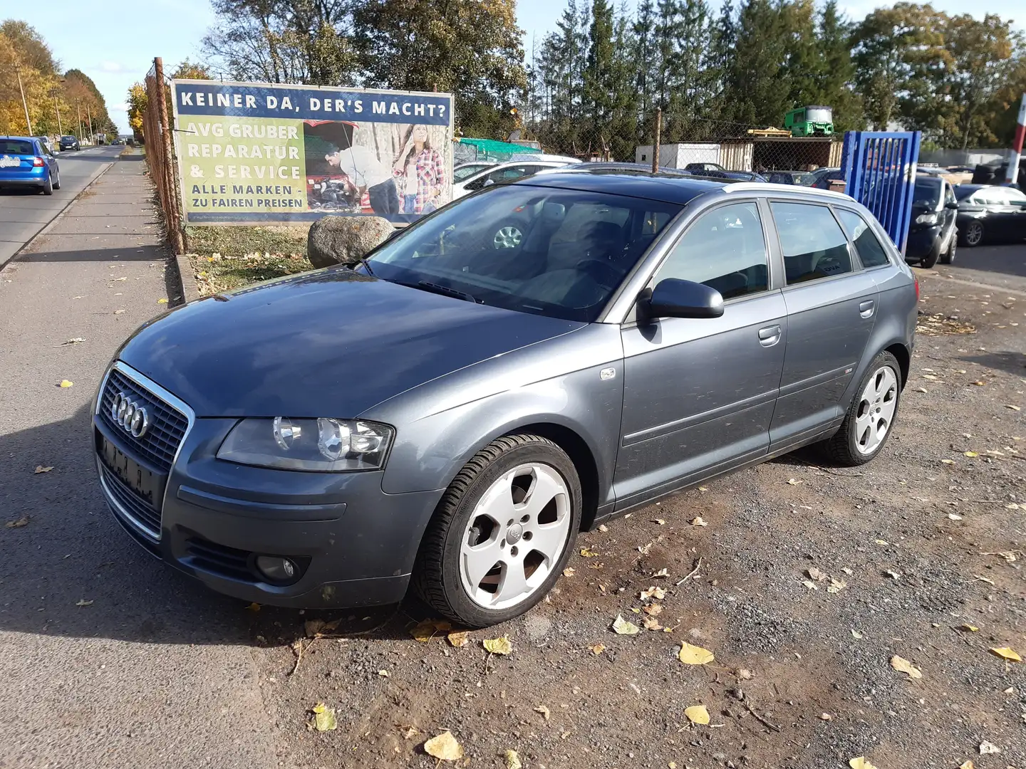 Audi A3 1.6 FSI Sportback S line Sportpaket plus Grau - 1