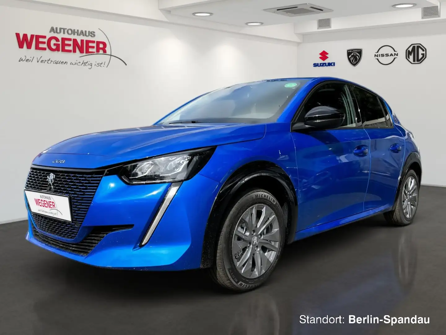 Peugeot 208 E Allure Pack Elektromotor 136 *SHZ*Kamera* Blau - 1
