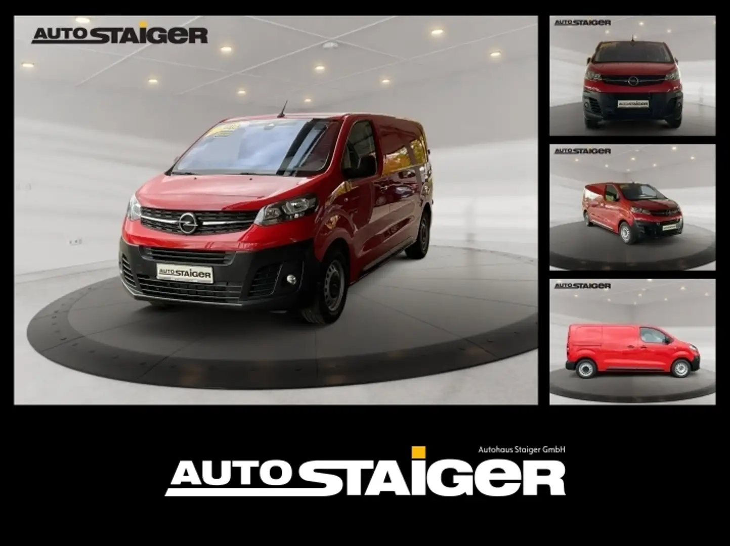 Opel Vivaro Kasten -e (75kWh) (L2) Basis M 2xKlima Rouge - 1