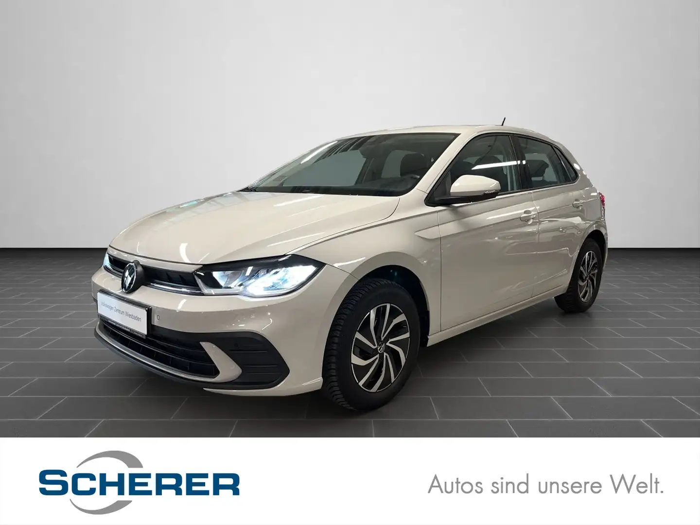 Volkswagen Polo 1.0 TSI DSG Life, APP, Sitzh., LED, Allwett Grau - 1