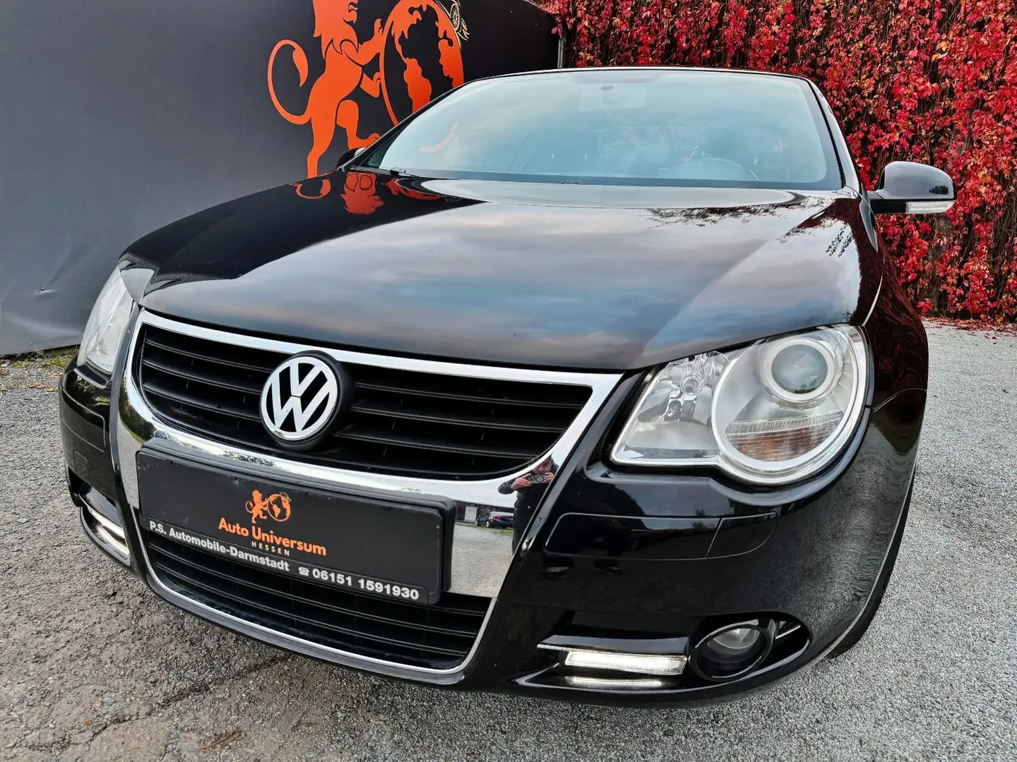 Volkswagen Eos #TÜV#SERVICE#PANO#SCHIEBEDACH#CABRIO#SHZ#TOP Noir - 1