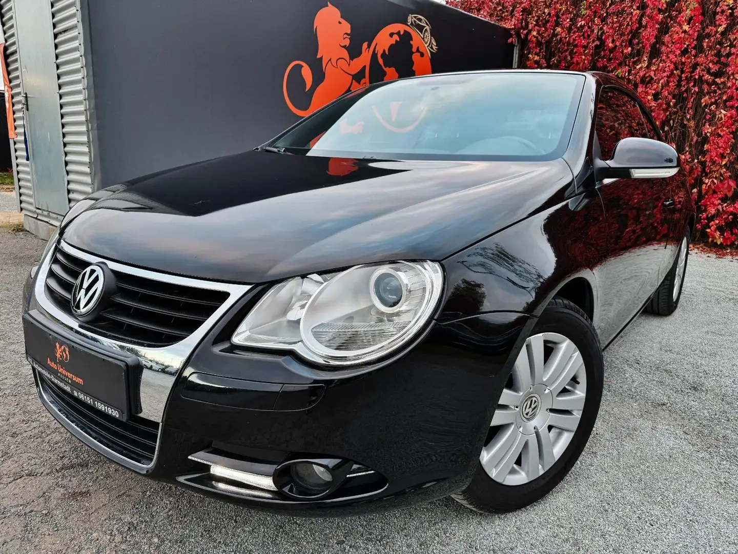 Volkswagen Eos #TÜV#SERVICE#PANO#SCHIEBEDACH#CABRIO#SHZ#TOP Noir - 2