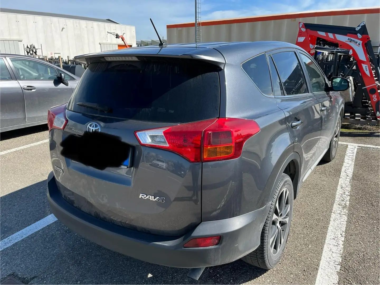 Toyota RAV 4 Rav4 2.0 d-4d Lounge 2wd 124cv mt Grigio - 2