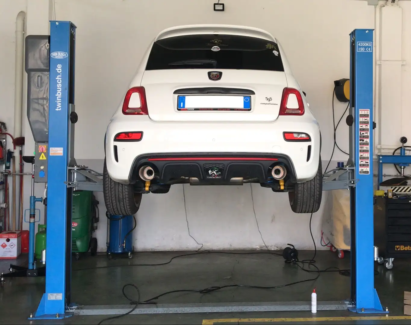 Abarth 595 Competizione my19 White - 2