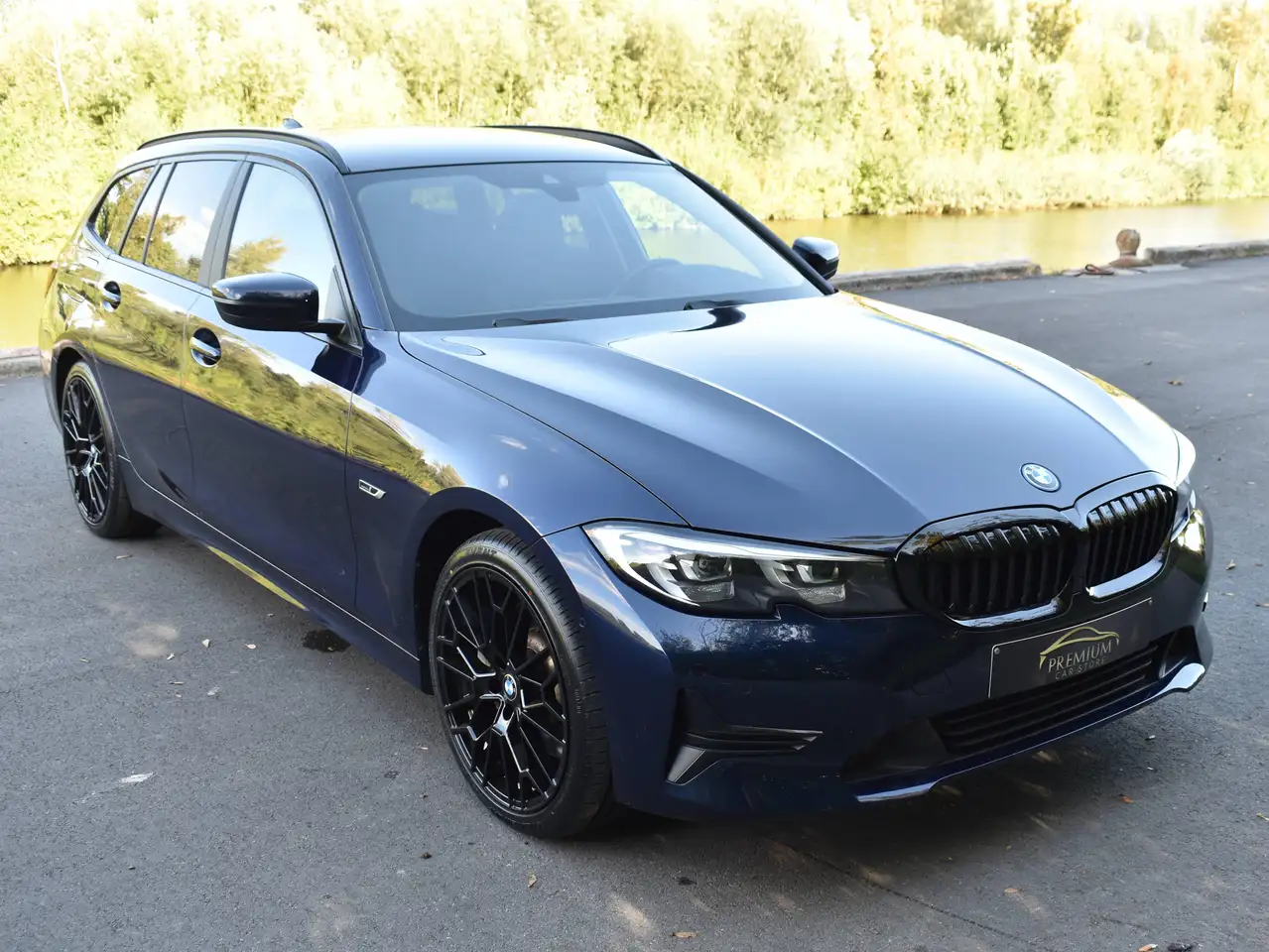BMW 330 e TOURING LEDER CAMERA MEMORY CARPLAY, миниатюра 5