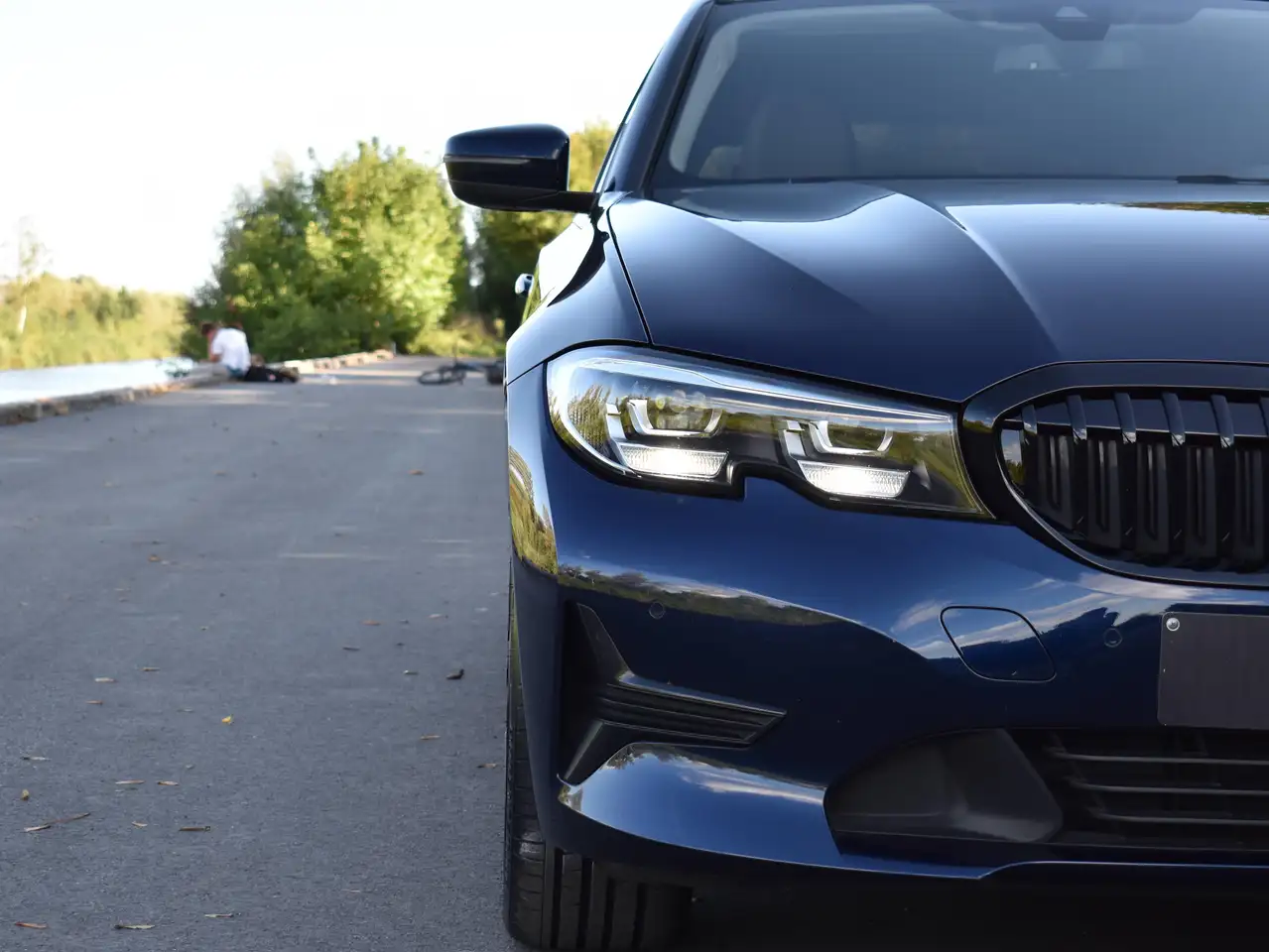 BMW 330 e TOURING LEDER CAMERA MEMORY CARPLAY, миниатюра 9