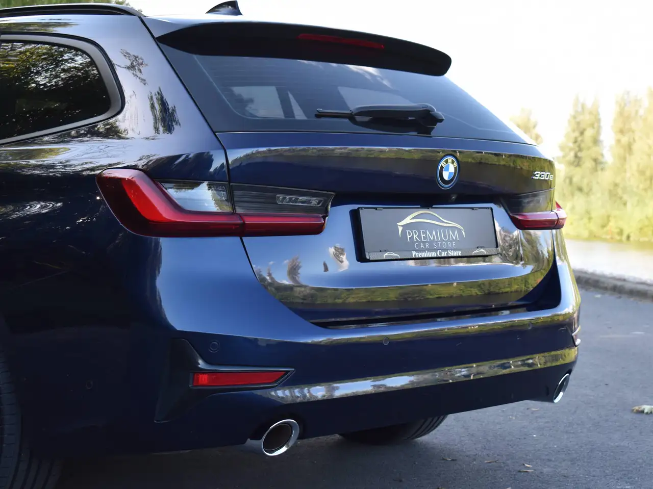 BMW 330 e TOURING LEDER CAMERA MEMORY CARPLAY, миниатюра 18