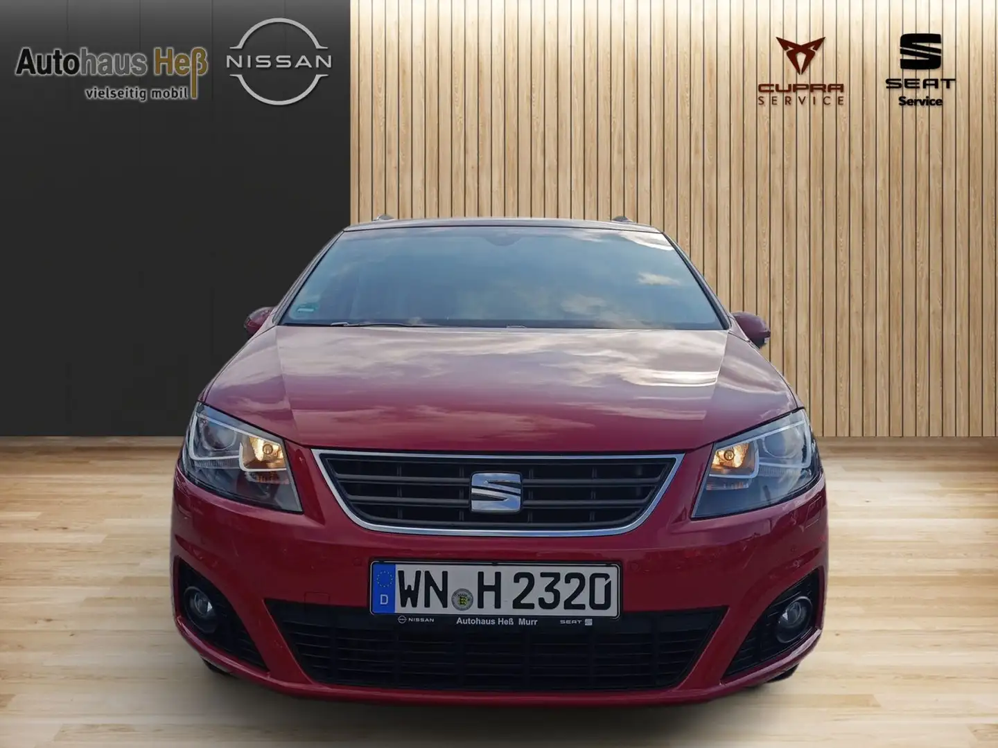 SEAT Alhambra Style 2.0 TSI DSG *el.Sitze*DCC*Panoda* Rood - 2