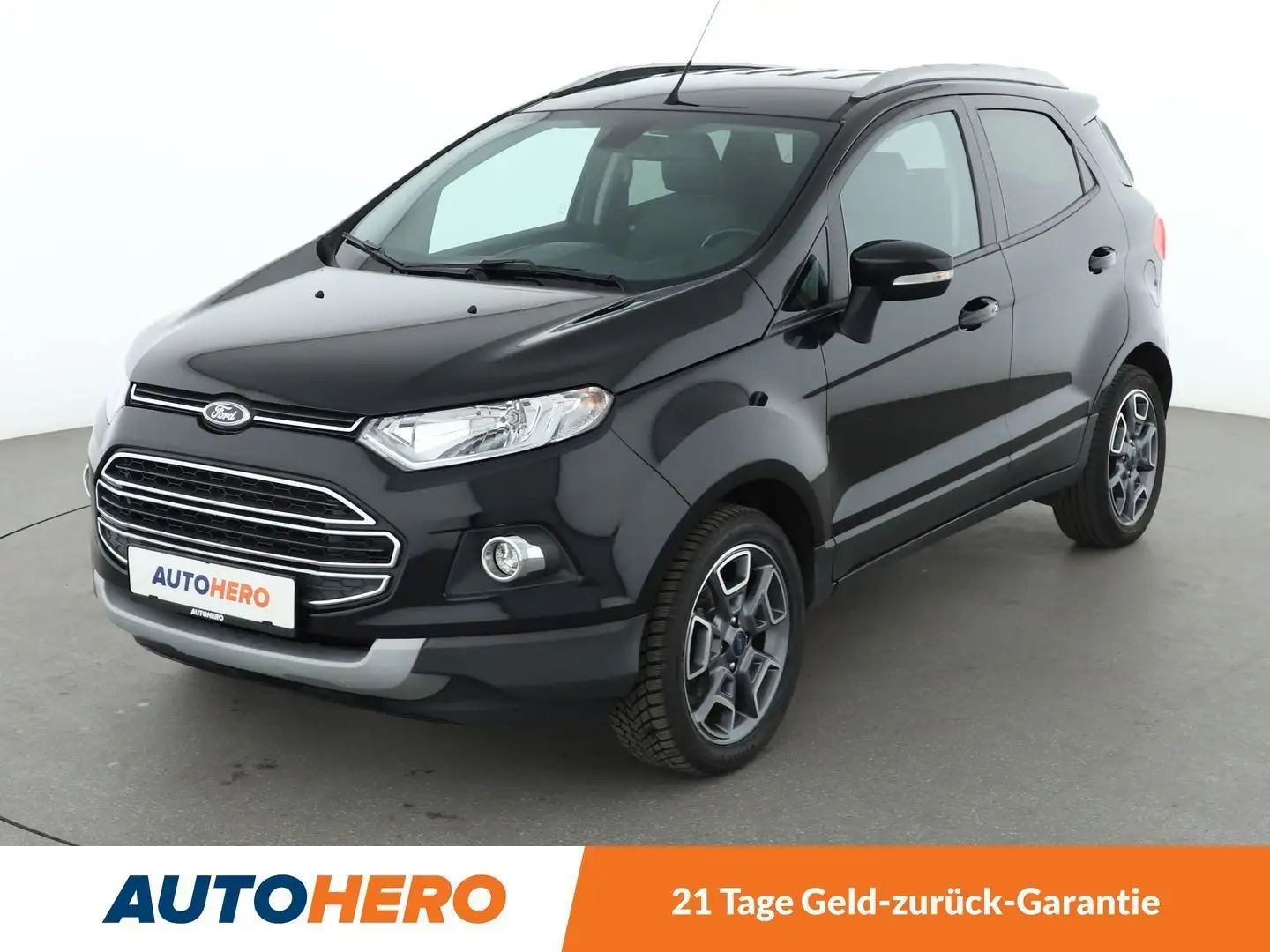Ford EcoSport 1.0 EcoBoost Titanium*PDC*SHZ*KLIMA*TEMPO* Schwarz - 1