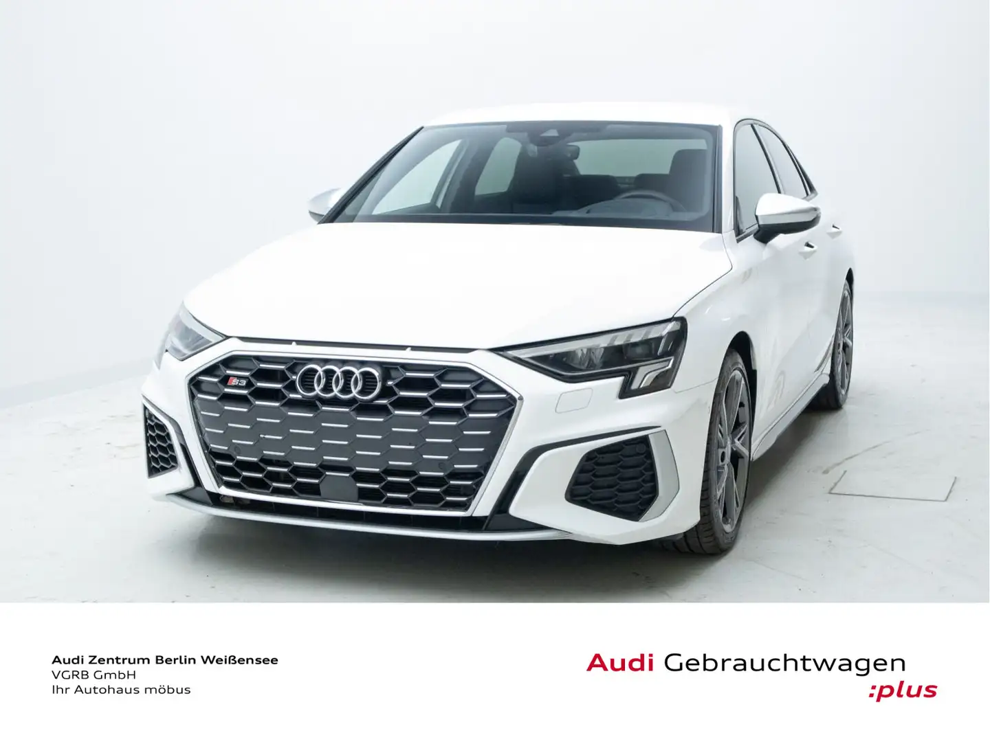 Audi S3 2.0 TFSI S-TRO*QUA*LED*NAVI*HUD*ACC Weiß - 2