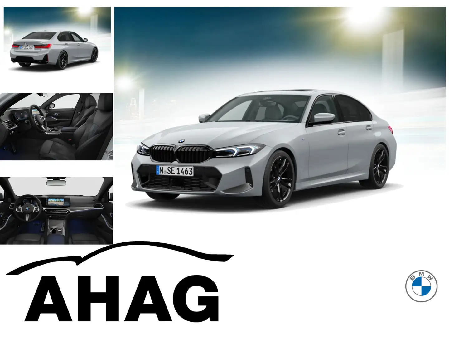 BMW 330 i xDrive Automatic M Sportpaket Innovationsp. Grau - 1
