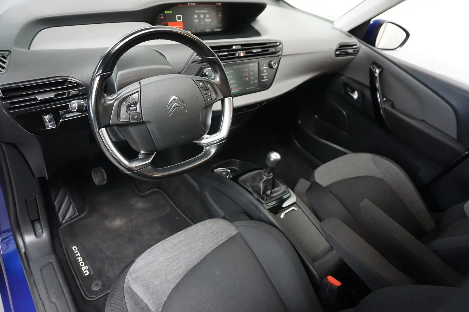 Citroen Grand C4 Picasso 1.2 PureTech Business 7 ZITS. NAVI KEYLESS APPLE P Blauw - 2