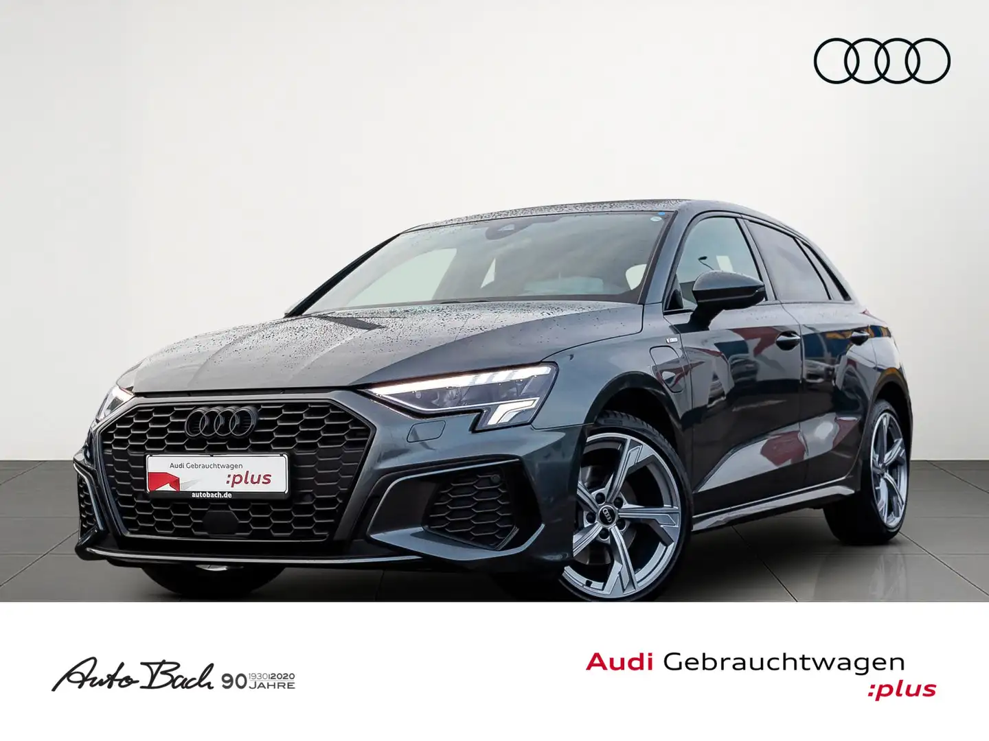 Audi A3 TFSIe S line 40e Stronic Navi LED V Grijs - 1