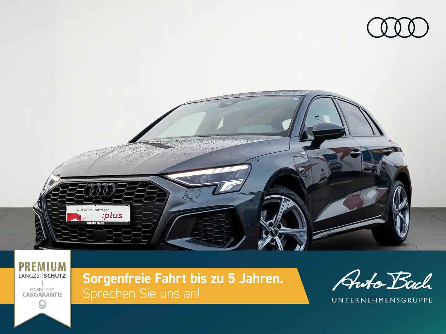 Audi A3 TFSIe S line 40e Stronic Navi LED V Grijs - 2