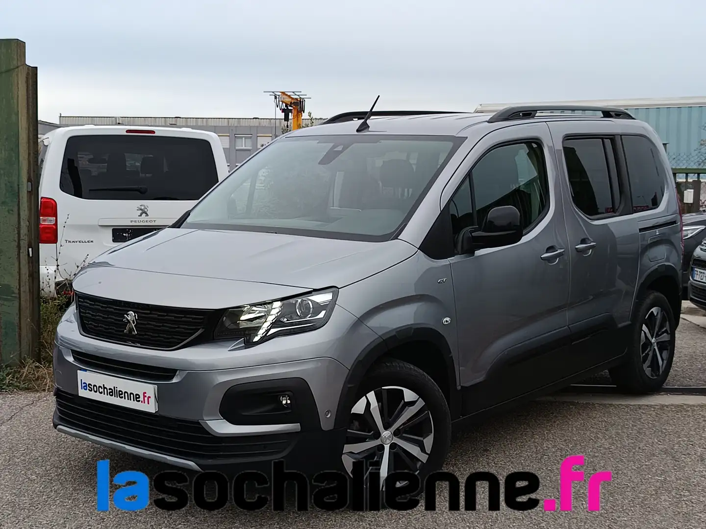 Peugeot Rifter Standard BlueHDi 100 S\u0026amp;S BVM6 GT Gris - 1