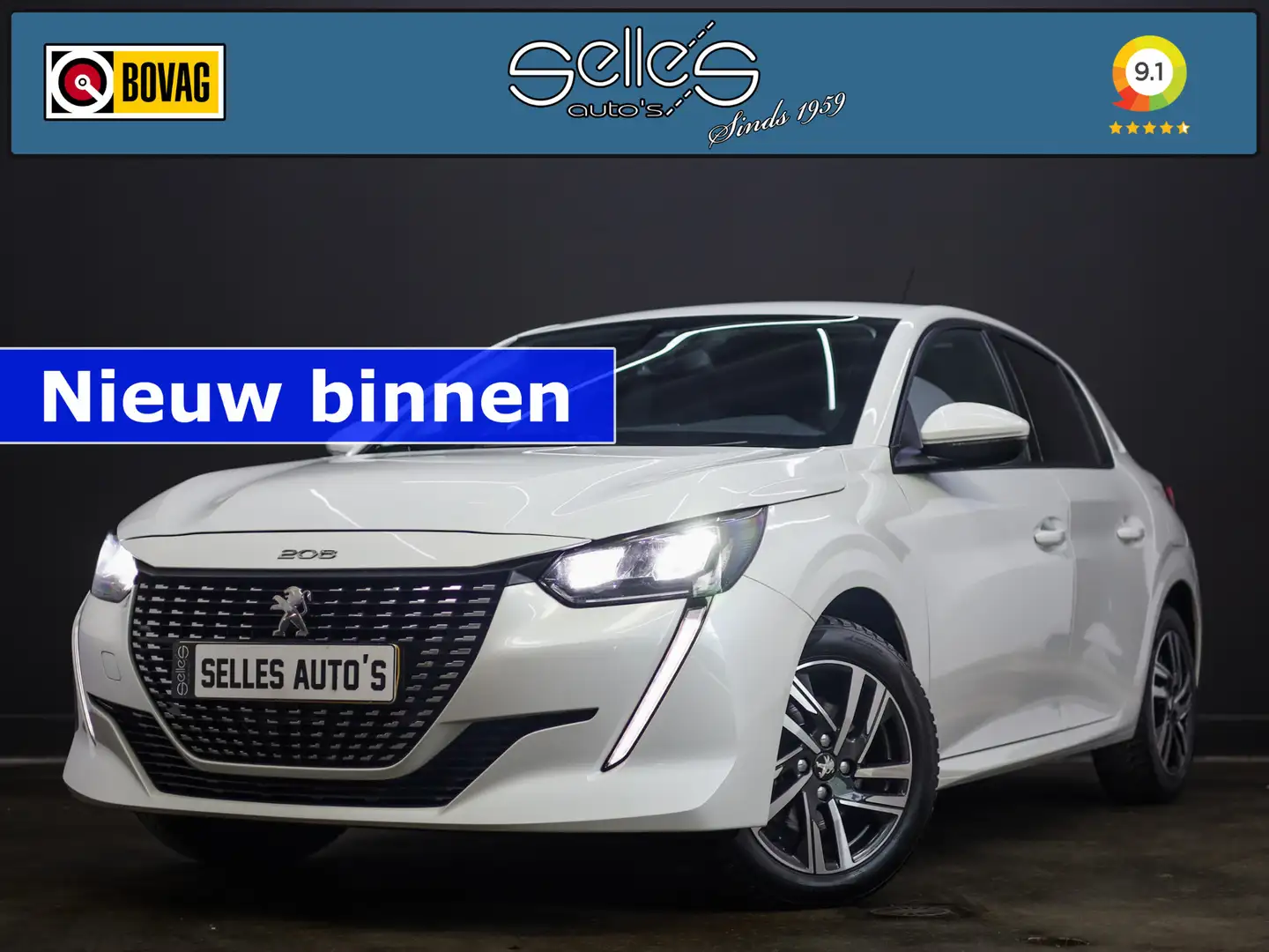 Peugeot 208 1.2 PureTech Allure Pack Applecarplay | Camera | A Wit - 1