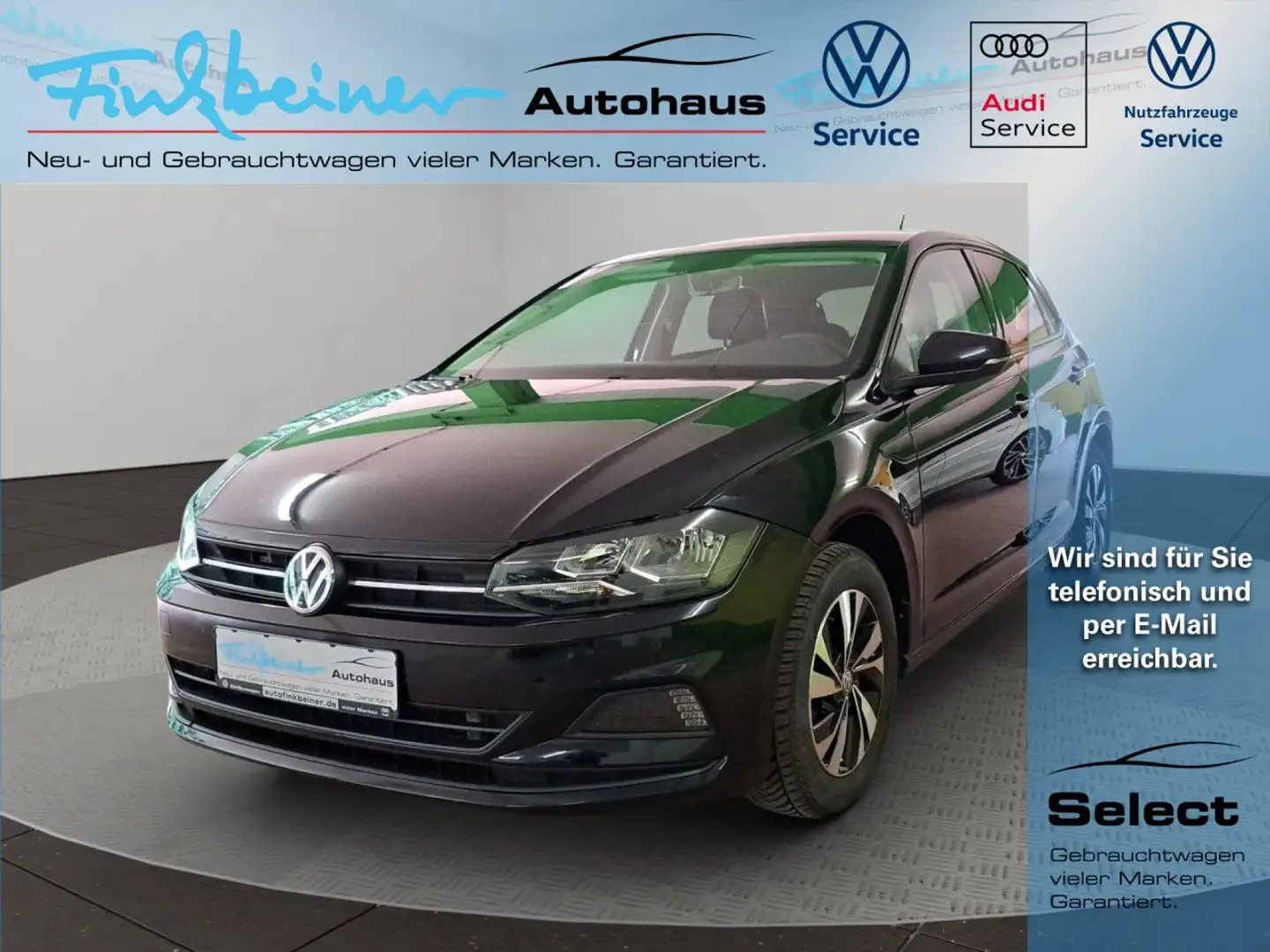 Volkswagen Polo Comfortline 1.0l TSI DSG Bluetooth Navi Klima Nero - 1