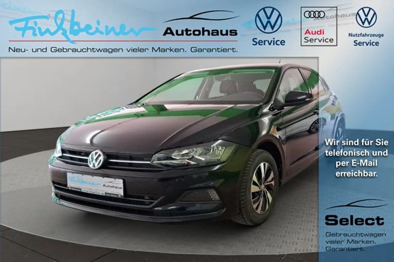 Volkswagen Polo Comfortline 1.0l TSI DSG Bluetooth Navi Klima Schwarz - 1