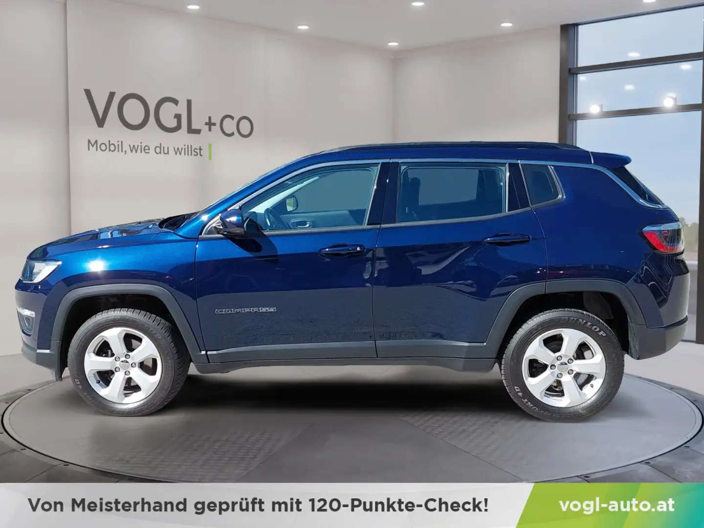 Jeep Compass 2,0 MultiJet AWD 9AT 140 Longitude Aut. Blau - 2