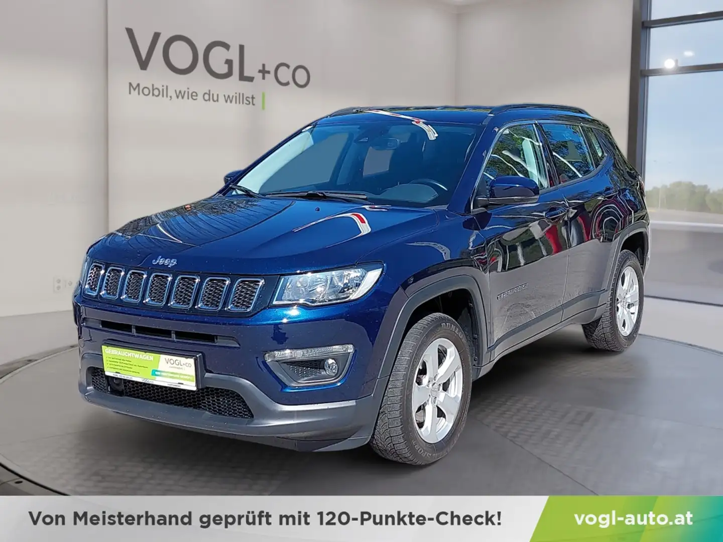Jeep Compass 2,0 MultiJet AWD 9AT 140 Longitude Aut. Blau - 1