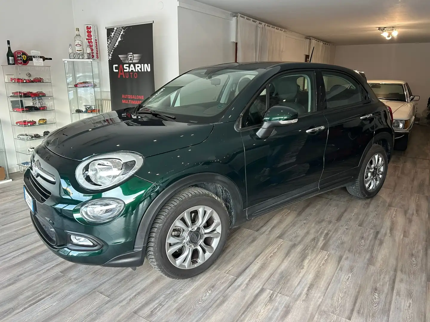 Fiat 500X 500 X 2015 1.3 mjt Lounge 4x2 95cv Groen - 2