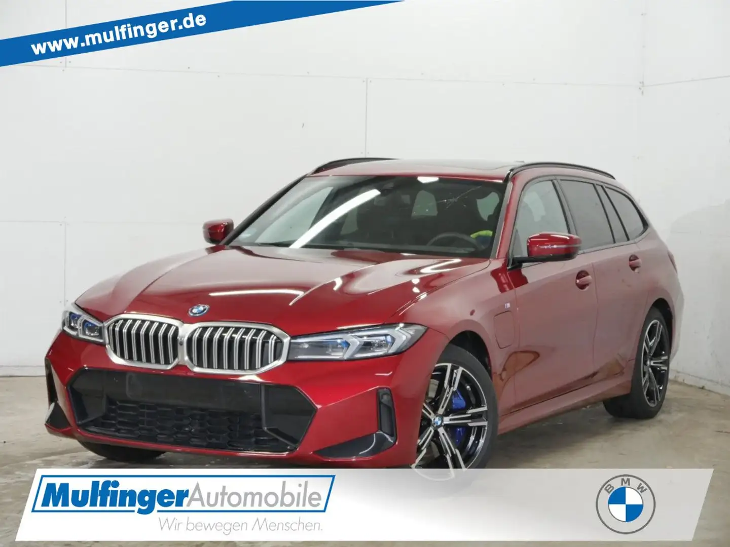 BMW 330 e T M Sport FACELIFT HUD PanoD.SuView.H/K AHK Rot - 1