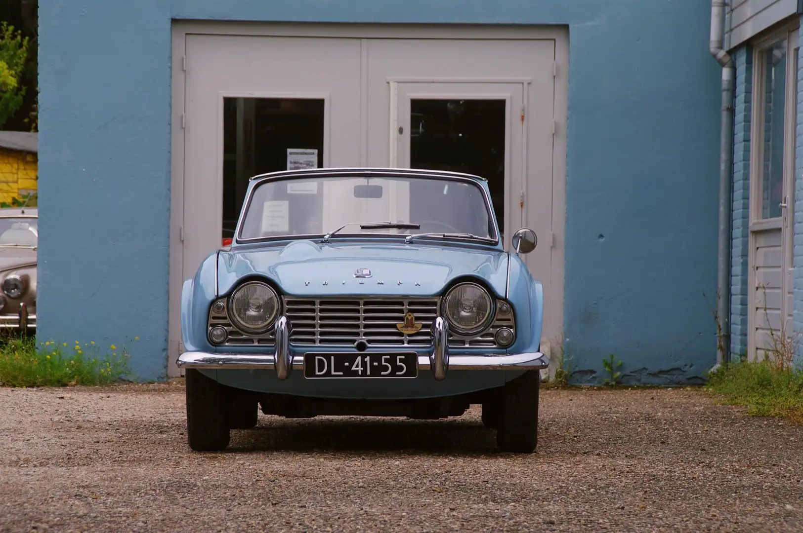 Triumph TR4 Kék - 2