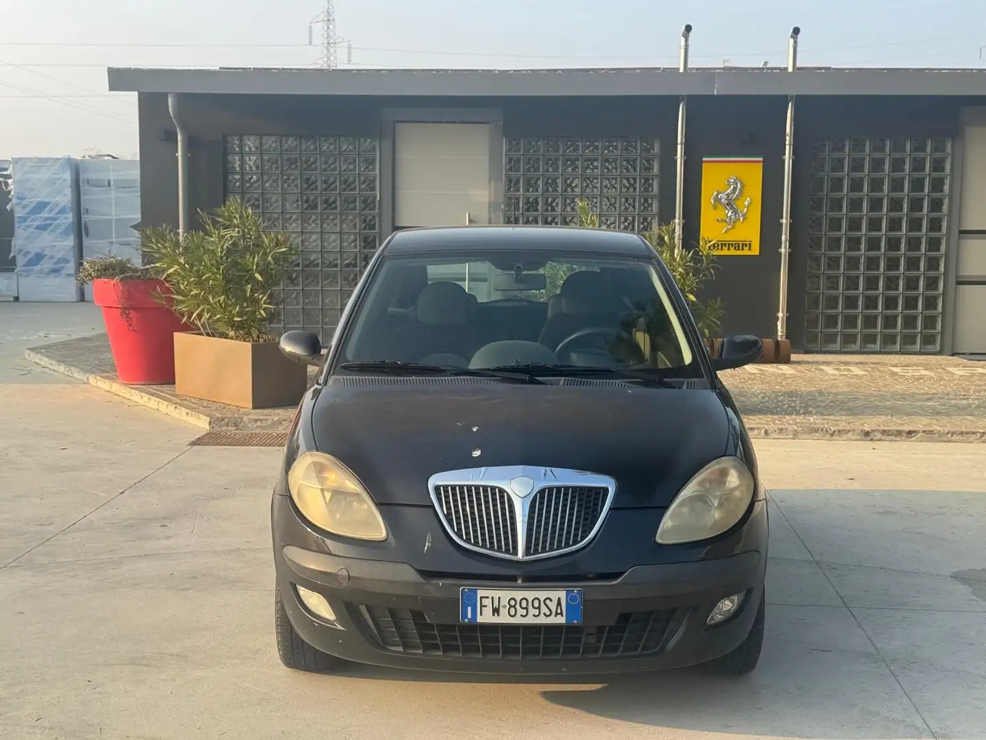 Lancia Ypsilon Ypsilon II 2003 1.3 mjt Platino Zwart - 1