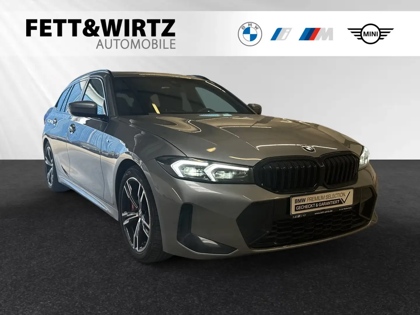 BMW 320 i Touring M Sport Pro|Panorama|HiFi|LC+ Gris - 1